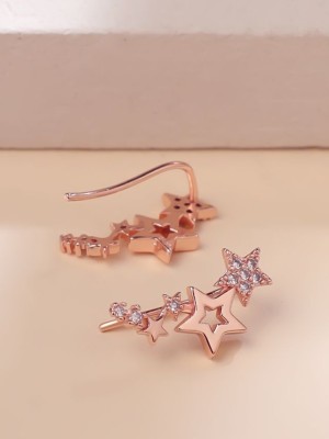 YELLOW CHIMES Fashion Women Earrings Metal Stud Earring