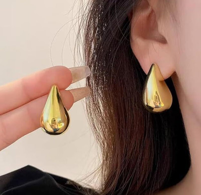 zarevia ZAREVIA Bow Pearl stud earring for Women & Girls Gold Alloy Stud Earring