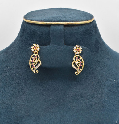 gvg Small Studs Alexandrite Alloy Earring Set
