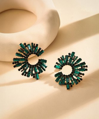 SOHI The Lustre Beam Drop Earrings Alloy Drops & Danglers