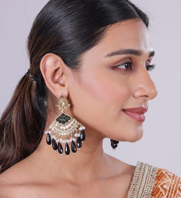 SATRANGI JEWEL SATRANGI JEWEL CHARMING CHANDELIER EARRINGS Crystal Alloy Drops & Danglers