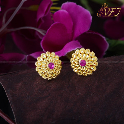 VIGHNAHARTA VFJ1234ERG_10 Alloy Stud Earring