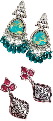 SKG Fashions Simple Elegant Versatile Earring Set for Women Alloy Earring Set