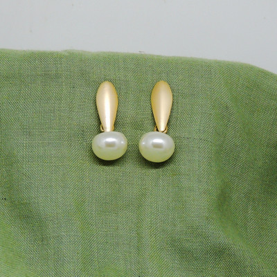 DRASHTI Workerwear Brass Stud Earring