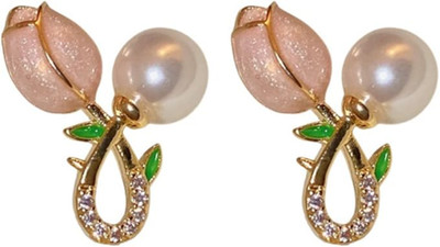 Freebies Tulip Midnight Earring Metal Drops & Danglers