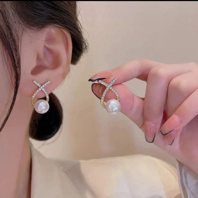 MK Gallery Stylish Korean Earring Alloy Drops & Danglers