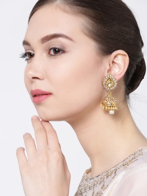 YouBella Stylish and Trendy Party Wear Jewellery Alloy Jhumki Earring