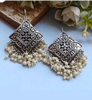 Samridhi DC Princess Feminine Alluring Beautiful Earring Alloy Drops & Danglers, Jhumki Earring, Chandbali Earring