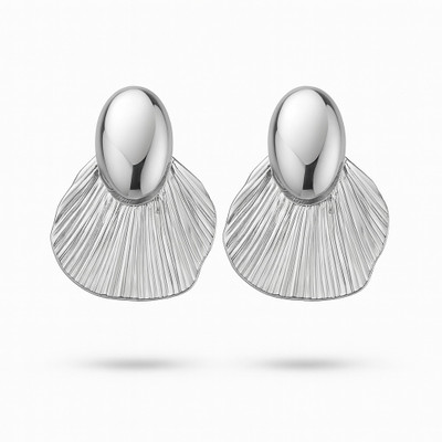 Henuka Shell Stud Korean Earring Alloy Stud Earring