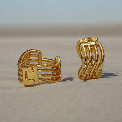 shree krishna shopping Workwear Brass Hoop Earring, Earring Set, Clip-on Earring, Plug Earring, Stud Earring