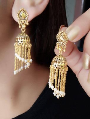 Ghevariya enterprise JU03 Alloy Cuff Earring
