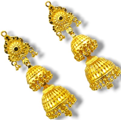 Harsh Z house Lucknow H9 H Copper Jhumki Earring