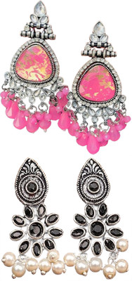 SKG Fashions Simple Elegant Versatile Earring Set for Women Alloy Earring Set