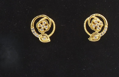gvg 1BB -907 -3 Alexandrite Alloy Stud Earring
