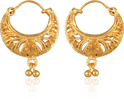 VIVASTRI Eye catching Chandbali Alloy Chandbali Earring