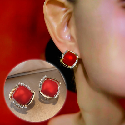 RAPPERSSHOP Daily & Party Wear Stud and Drop Earrings Alloy, Brass Earring Set, Stud Earring, Drops & Danglers