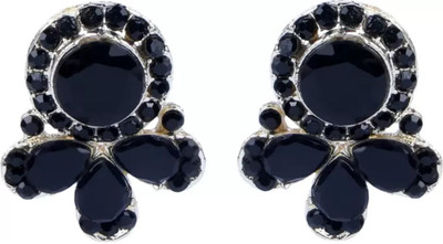 DEGHLAM Eid-Special,Ramadan Special Alloy Black Earrings stone Alloy Drops & Danglers