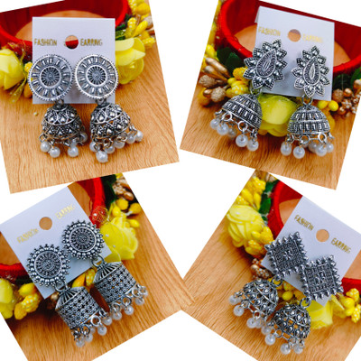 Alloy Jhumki Earring, Stud Earring