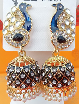 LAXMIMAHESH 01 Alloy Jhumki Earring