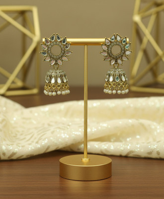 KARMAKAR CREATION Brass Jhumki Earring