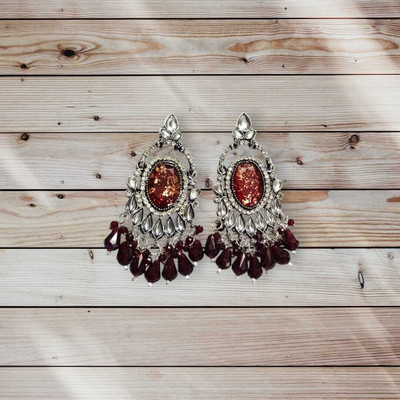 Shree Shyam Stylish & Trendy Wedding Wear Drop Earring for Women Alloy Drops & Danglers