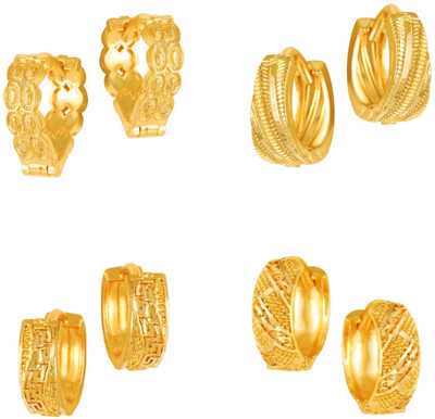 VIGHNAHARTA Goldens Combo Set(Sales Package-4 Pair Earrings ) Alloy Clip-on Earring