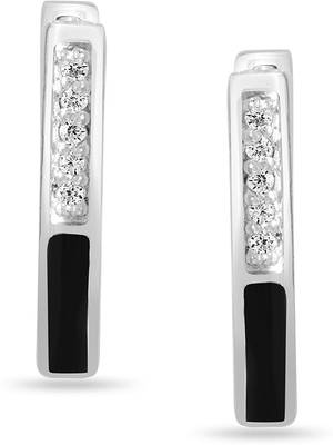 Silver hoop earrings tanishq sale