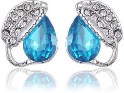 Sukkhi Sukkhi Eye-catchy Crystal Rhodium Plated Earring for Women Crystal Alloy Stud Earring