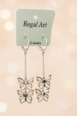 Khushi's collections KC-ER-BFLY-01 Pearl Alloy Stud Earring