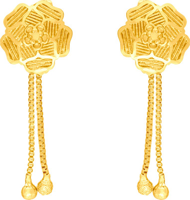 LUV FASHION Tradtional wear designer primium quality micron plated earrings Brass Stud Earring