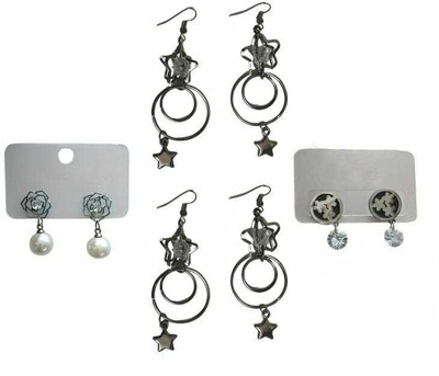 SM Traders Listing 3_033 Alloy Hoop Earring, Earring Set, Stud Earring