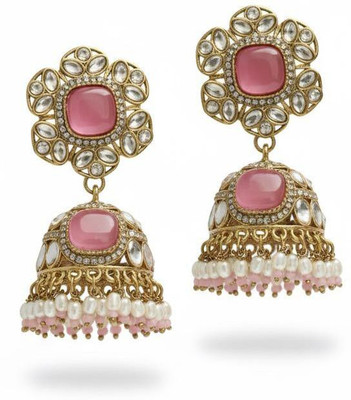 VYORA POLKIEJ001 Brass Jhumki Earring