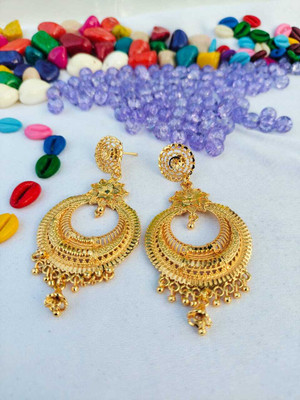 Qplus CITY GOLD-EARRINGS-00021 Copper Cuff Earring