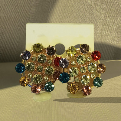 TheNafiFashion NF40 Zircon Alloy Clip-on Earring