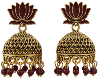 UNIKART BY SAHA Earring Merurn Brass Jhumki Earring