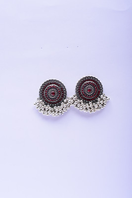 Namokriti Jhumka Earring Cubic Zirconia Alloy Stud Earring, Earring Set