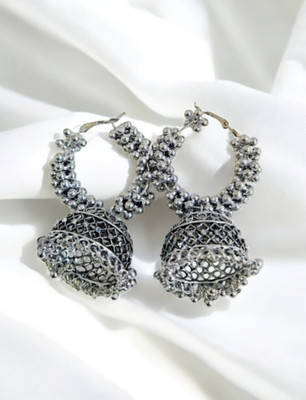 fashion Festo Traditonal Ethnic Jhumkis & Chaandbalis_Earrings For Women_Srslftyl0039 Alloy Jhumki Earring, Chandbali Earring