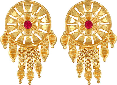 VIGHNAHARTA Allure Earrings Shimmering Beautiful Hoop Earring Stud for Women and Girls Cubic Zirconia Alloy Hoop Earring