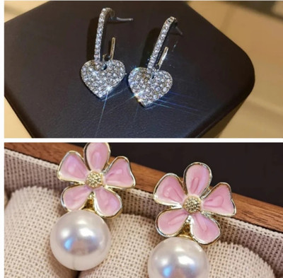 AAVIRA fashion jewellery combo Brass Hoop Earring