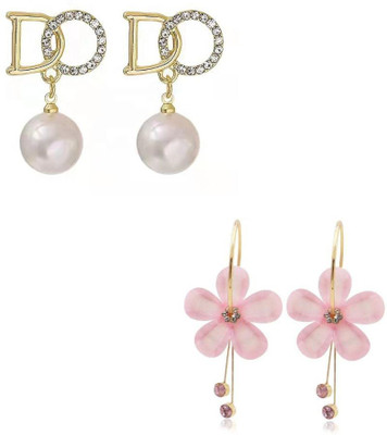 Celestria Korean Stylish Trendy earrings for women suitable for all occasions Alloy Stud Earring, Drops & Danglers