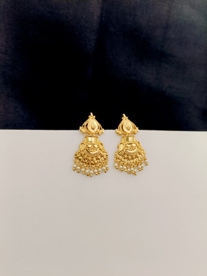 KAKOSHI IMITATION WOMEN EARRING Beads Brass Drops & Danglers