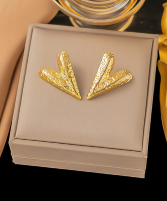 MYKI Fascinating Stainless Steel Earrings For Women & Girls Stainless Steel Stud Earring