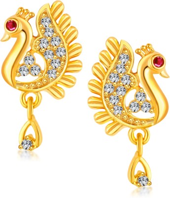 VIVASTRI Vivastri Beautiful & Elegant Stud Earrings For Women & Girls Cubic Zirconia Alloy Stud Earring