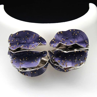 alya jewels Petal Alloy Stud Earring