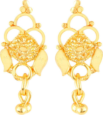 VIGHNAHARTA VFJ1860ERG_10 Alloy, Brass Drops & Danglers