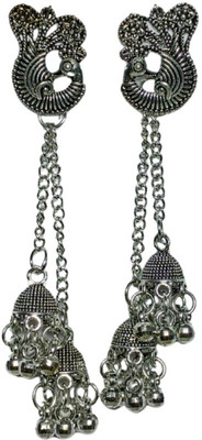 NITDILUXE Peacoco_1111 Alloy Jhumki Earring