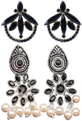 SKG Fashions Simple Elegant Versatile Earring Set for Women Alloy Earring Set