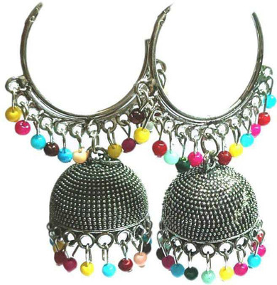PACIFICS Styalish jhumki set Brass Jhumki Earring