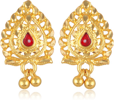 VIVASTRI Vivastri's Unique & Elite Alloy Made Gold Plated Designed StudEarring Colletion Alloy Stud Earring