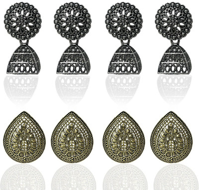 SM Traders Listing 3_033 Alloy Hoop Earring, Earring Set, Stud Earring